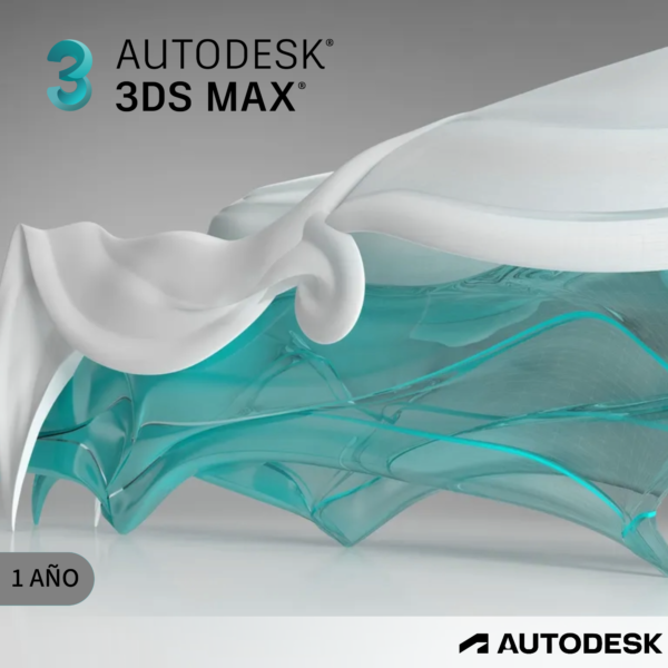 Autodesk 3ds Max – Software avanzado para modelado, animación y renderizado 3D.