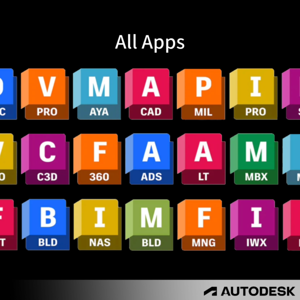 Autodesk Todas Las Apps – Accede a AutoCAD, Revit, Maya, 3ds Max y más. Licencia de 1 año.