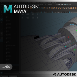 Autodesk Maya 2025 – Software avanzado para creación de modelos 3D, animación y efectos visuales.