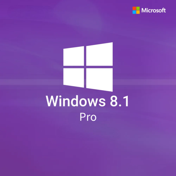 Windows 8.1 Pro – Sistema operativo profesional ideal para negocios y usuarios avanzados.