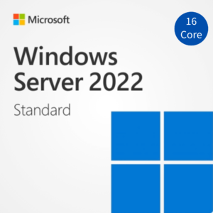 Microsoft Windows Server 2022 Standard 16 Core – Potencia y seguridad avanzadas para servidores de empresa.