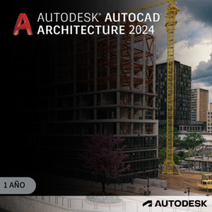 Autodesk AutoCAD Architecture 2024 – Software de diseño arquitectónico avanzado. Licencia 1 año.